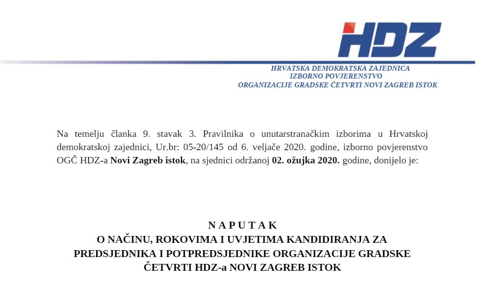 kandidatura predsjednik potpredsjednik OGC NZI