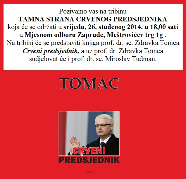 zdravko tomac crveni predsjednik zaprudje